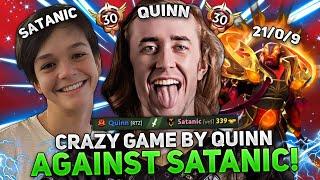 CRAZY GAME by QUINN against SATANIC in NEW PATCH 7.36! | QUINN DESTROYS on EMBER SPIRIT