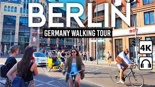 BERLIN - Germany  4K Walking Tour, Downtown Sunny Day 2024 ️