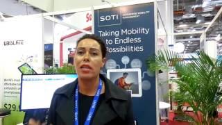 CommunicAsia 2016   Interaction with Adele Beachley VP Asia Pacific SOTI