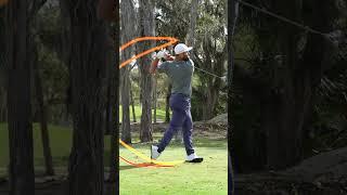 Short Backwing Long hitter Jon Rahm Fantastic Swing Motion & Slow M otion 2024