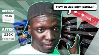 HOW TO USE SMM PANELS | MAKE MONEY ONLINE WITH SMM