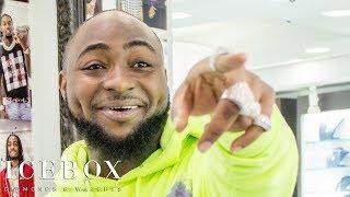 Davido Brings A Louis Vuitton Bag Full Of Cash To Shop At Icebox!