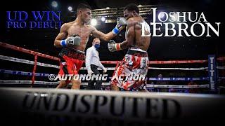 JOSHUA "Latin Bomber" LEBRON Bantamweight Pro Debut UD Win against Jesse Peacock