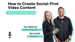 How to Create Social-First Video Content