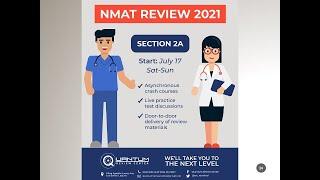 QRC Online Review Class Orientation for NMAT Review (2021)