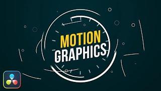 5 Great Beginner Motion Graphics Techniques | DaVinci Resolve Tutorial