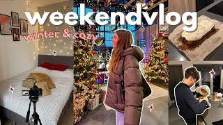 Winter weekend in mijn leven ️⭐️ cozy, bakken & intratuin vlogmas dag 16