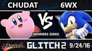 Glitch 2 Brawl - VGBC | Chudat (Kirby) Vs. Circa | 6WX (Sonic) SSBB Winners Semis