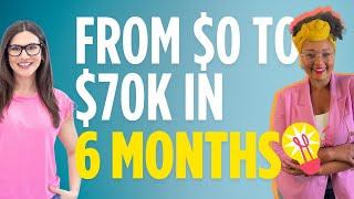 From Zero to $70K: How April Transformed Her Business in 6 Months!