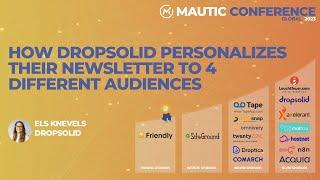 How Dropsolid personalizes her newsletter to four different audiences