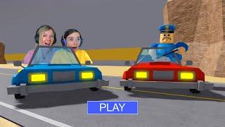 АВТОГОНКИ С БАРРИ в ROBLOX!