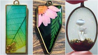 5 NATURE THEMED DIY Ideas from Epoxy Resin | Most Amazing Open Bezel Charm Ideas