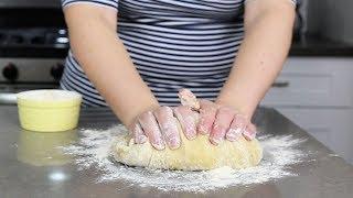 KNEADING DOUGH | how to knead dough by hand