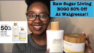 Raw Sugar Living Product Review|BOGO 50% off at Walgreens this Week!!!