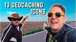 13 DIFFERENT TYPES OF GEOCACHES IN ONE DAY!