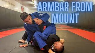 FINISHING THE ARMBAR FROM MOUNT BJJ SUBMISSION ATTACKS!!