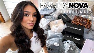 abrindo novas compras pro outono || Fashion Nova haul