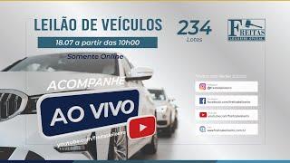 AO VIVO - Leilão Online de Veículos - Freitas Leiloeiro 18/07/2023