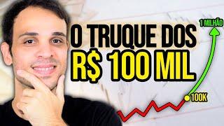 POR QUE O PATRIMÔNIO EXPLODE DEPOIS DOS 100K (use esse truque p/ acumular rápido)