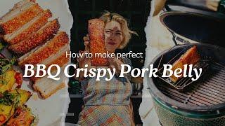  How to achieve crispy roast pork belly perfection on the barbecue ft. Big Green Egg