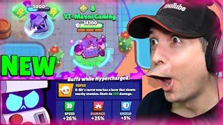 NEW 8-Bit Aimbot HYPERCHARGE is nuts! Brawl Stars