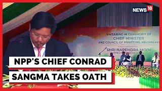 National People's Party Chief Conrad Sangma Takes Oath As CM Of Meghalaya | Meghalaya News | News