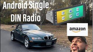 THE PERFECT RADIO For The BMW Z3!!! ANDROID SINGLE DIN RADIO!!!