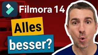 Video Schnittprogramm mit KI - Filmora 14 Das ist neu! (AI Effekte & Verpixeln, ...)