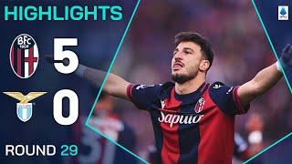 BOLOGNA-LAZIO 5-0 | HIGHLIGHTS | Five-Star Show From Bologna | Serie A 2024/25