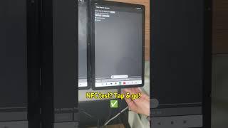 10.95” Android Tablet NFC Test – Super Fast Demo!  #smartphone #factory #oemlaptop #shenzhenfactory