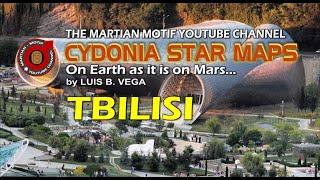Cydonia Martian Motif | Tbilisi - Star Map