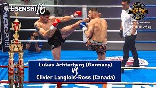 SENSHI 16: -95 kg, Lukas Achterberg (Germany) vs Olivier Langlois-Ross (Canada) | KWU Senshi rules