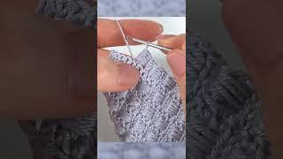 Crochet Bullion Block Stitch /Full Tutorial in the Comment Below #shorts