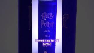 Harry Potter collectors edition found at yard sale for 75 cents