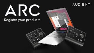 Registering your Audient products for ARC - Free Audio Software and Creative Tools