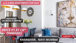 Paradise Sai World Empire |️+91-7428091724 | 2, 3 BHK Flats for sale In kharghar Navi Mumbai #flat