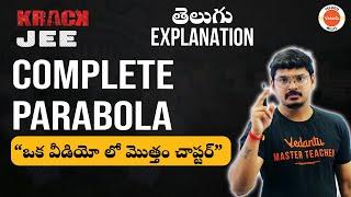 Complete Parabola | JEE 2023 | #jeemaths | Goutham Sir | Vedantu Telugu