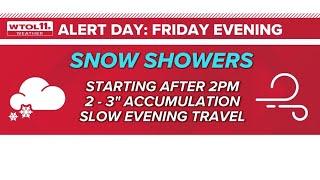 ALERT DAY issued for Friday evening; snow expected in Toledo