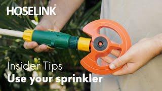 Hoselink Insider Tips - How to use Hoselink with your existing sprinklers | #5