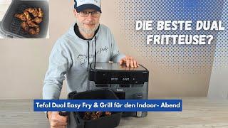 Tefal Dual Easy Fry Heißluftfritteuse im Test  | Die beste Doppelkammer Fritteuse?