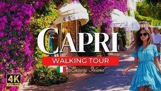 CAPRI - The Most Beautiful Island in the World: 4K Walking Tour 