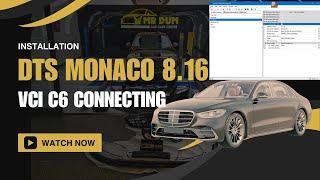 Installation VCI C6 Connecting To DTS monaco 8.16 | Mr.Dum Auto