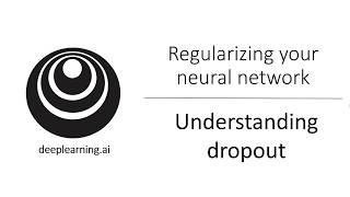 Understanding Dropout (C2W1L07)