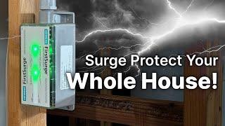 Whole House Surge Protector // Easy DIY Install