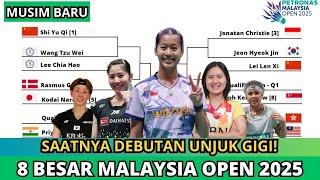 JADWAL PEREMPAT FINAL MALAYSIA OPEN 2025 HARI INI~KITA OPTIMIS #malaysiaopen2025