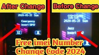 All China mobile imei change code original|| how to change imei number  2024 #ptaprove #imeichange