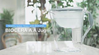 [Alkaline Water Jug] Biocera Alkaline Water Pitcher Jug Mechanism