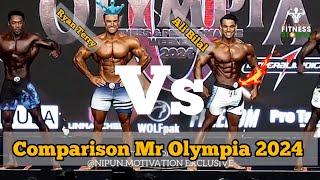 Ryan Terry (England) VS Ali Bilal (Afghanistan) - Mr Olympia 2024 LIVE - Men's Physique Prejudging