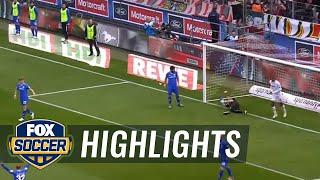 Marcel Risse scores with crazy outside-foot curler | 2015–16 Bundesliga Highlights