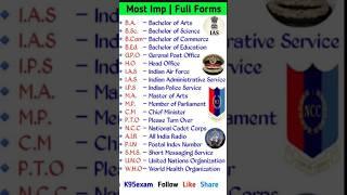 Most important full form #IAS,IPS,PM,CM,DM#shakyshaky #newsong #sanjueathod#trendingshorts #shorts